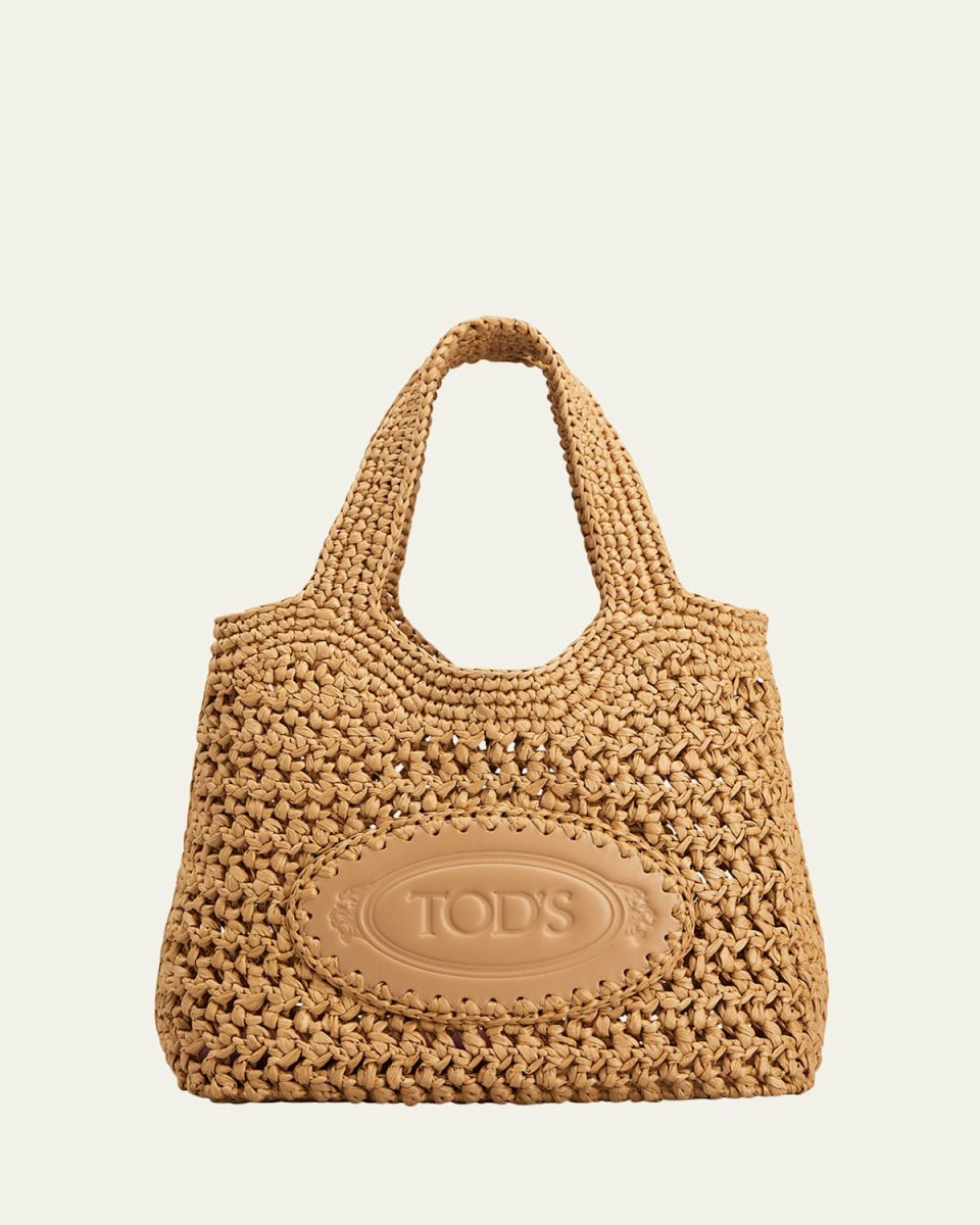 Mini Crochet Top-Handle Bag